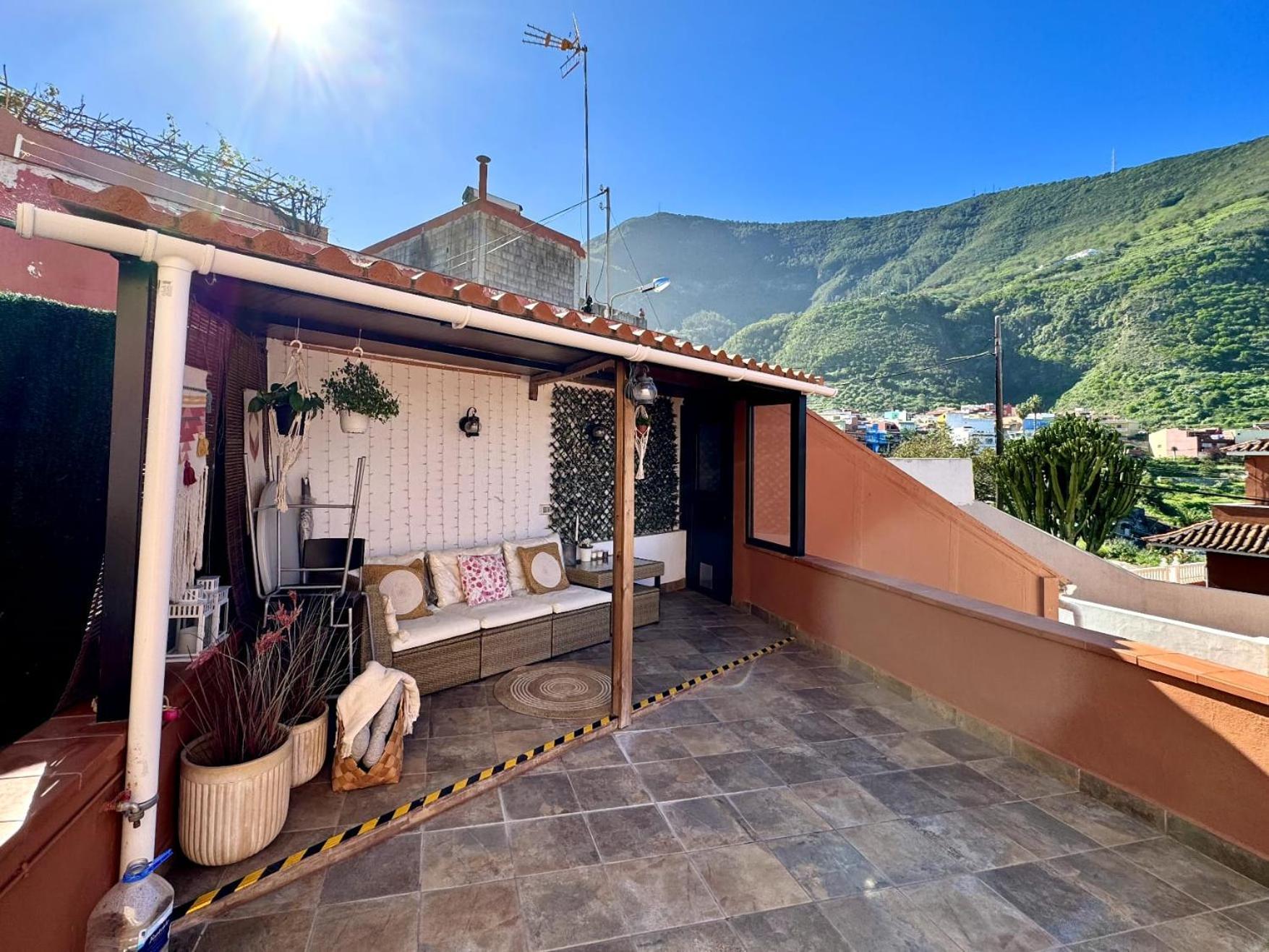 Precioso Apartamento Con Terraza En Piso Superior Los Realejos Dış mekan fotoğraf