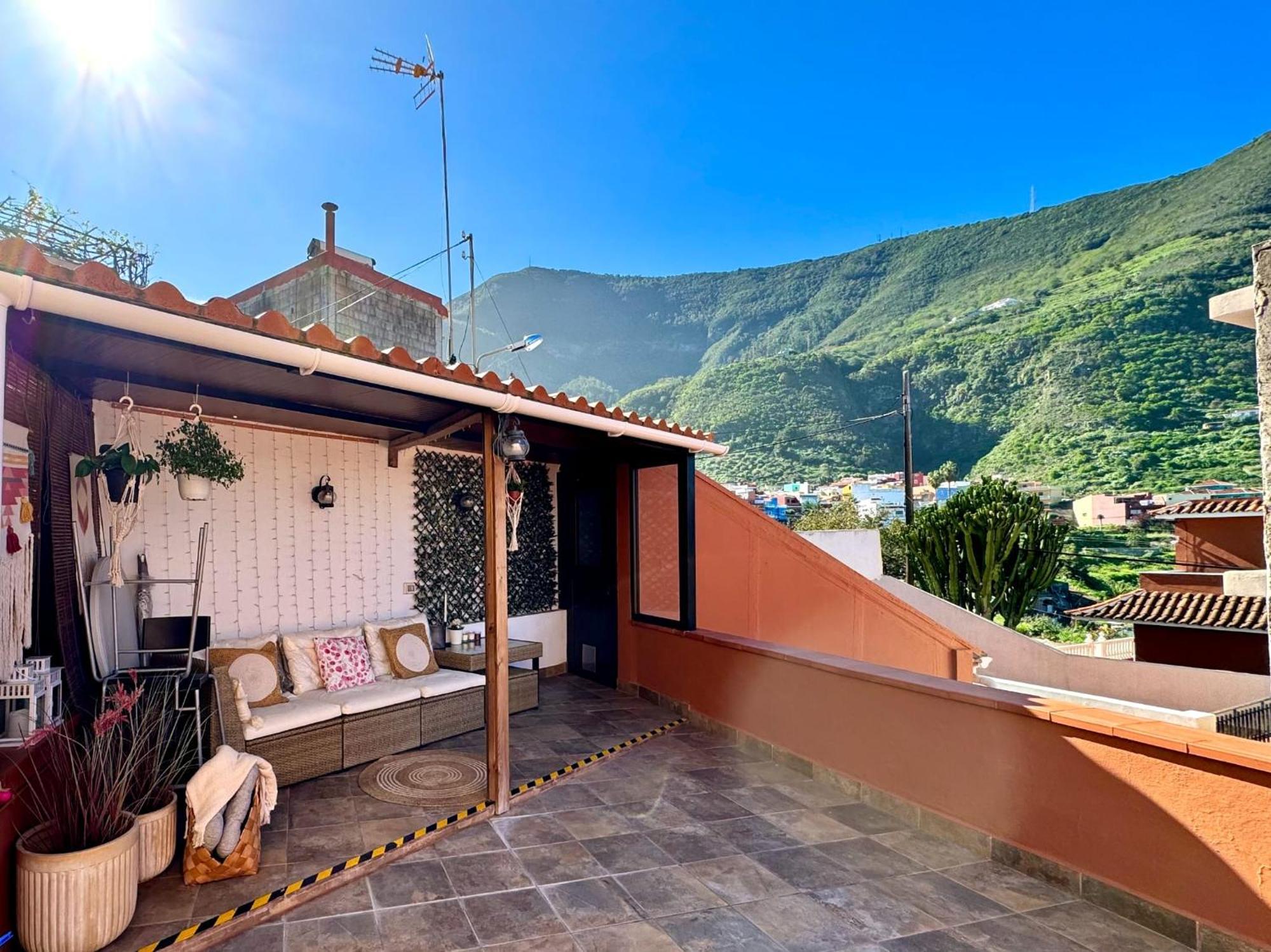 Precioso Apartamento Con Terraza En Piso Superior Los Realejos Dış mekan fotoğraf